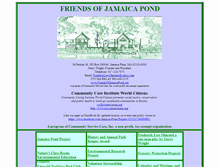 Tablet Screenshot of friendsofjamaicapond.org
